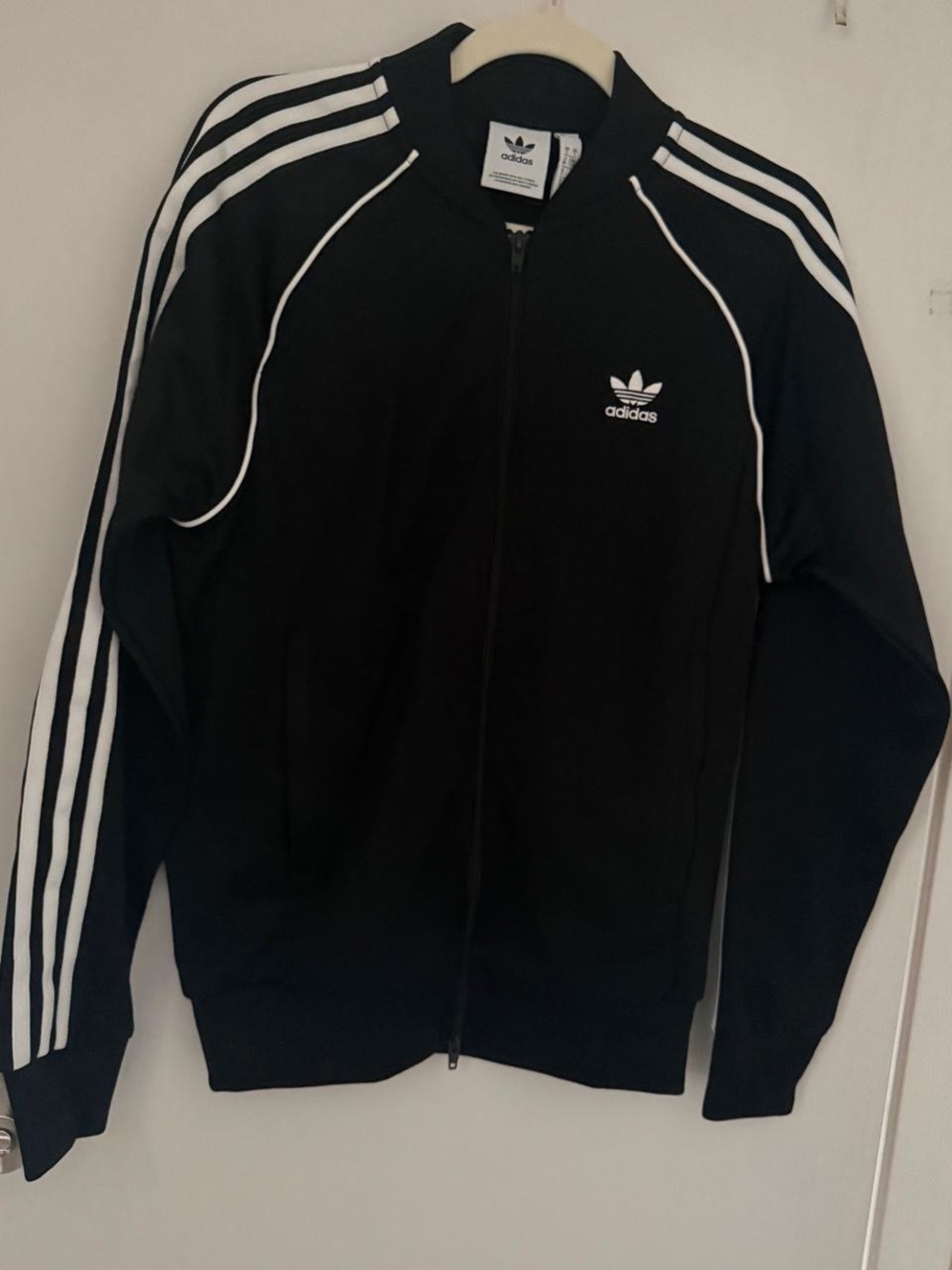 Adidas Black Trefoil Track Jacket